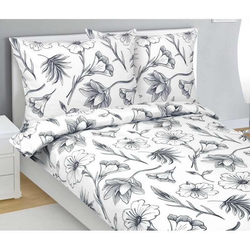 Bellatex Flanelové povlečení Ibišek