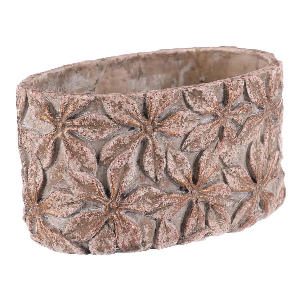 Betonový obal na květináč Flower