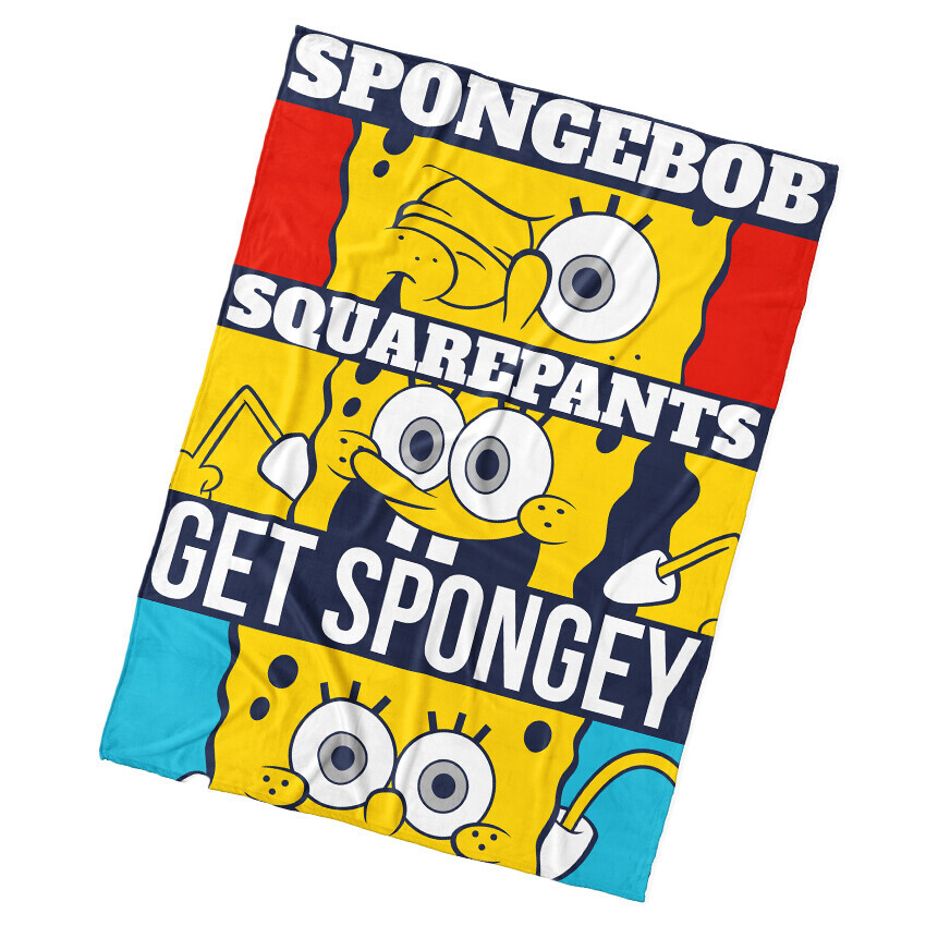 Carbotex Dětská deka Sponge Bob Squarepants
