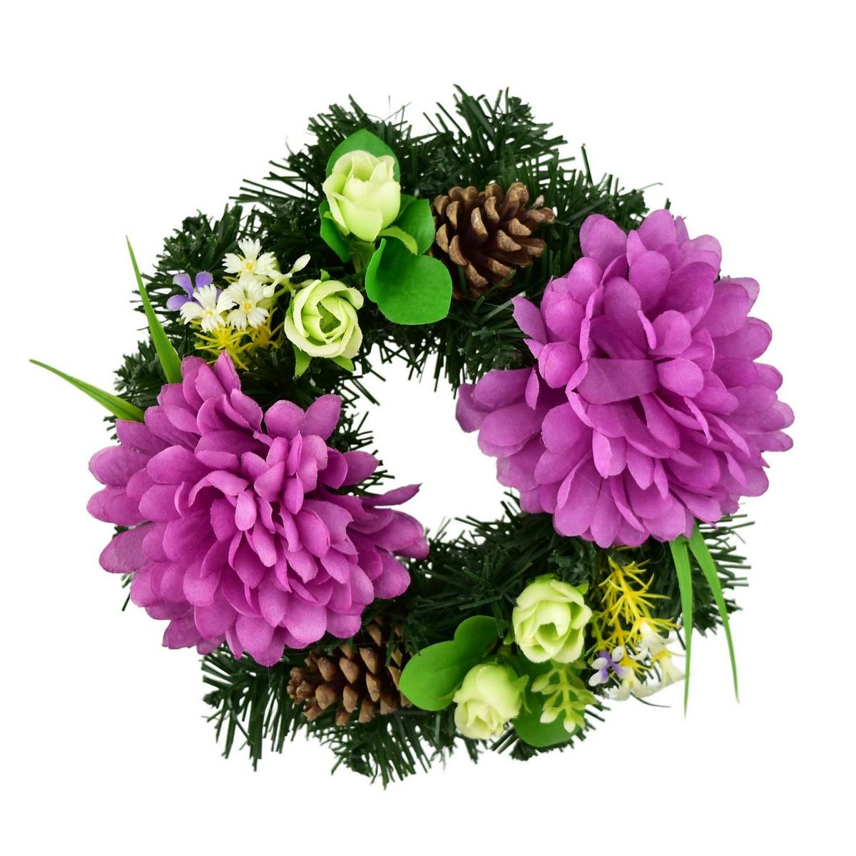 Dušičkový věneček Fialové chryzantémy