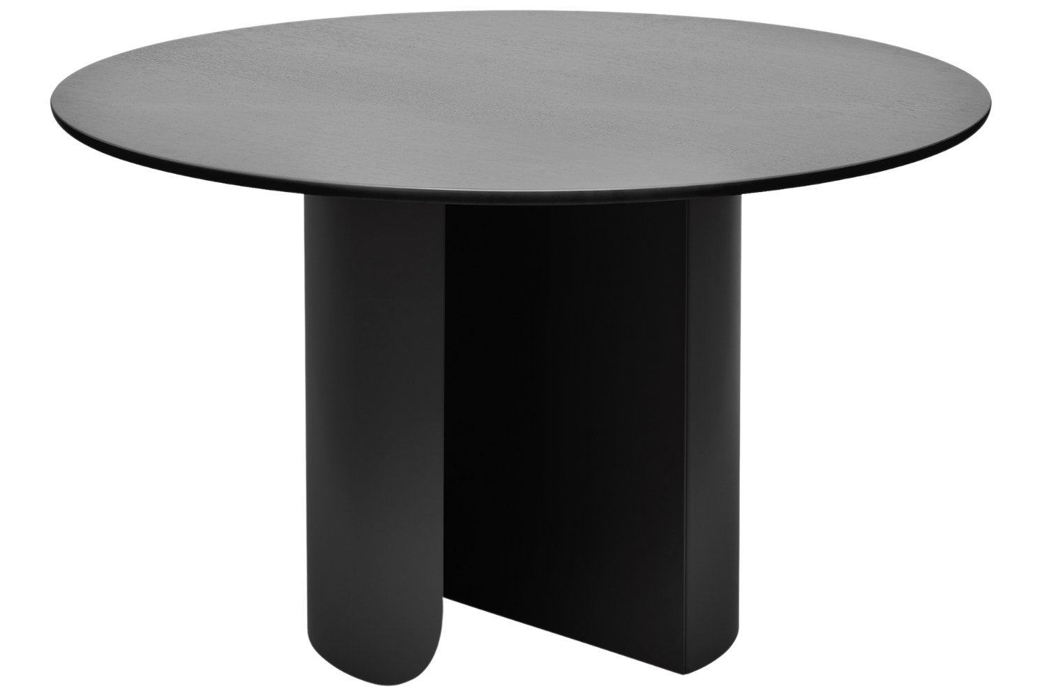 FEST Amsterdam Černý lakovaný jídelní stůl Plateau 120 cm