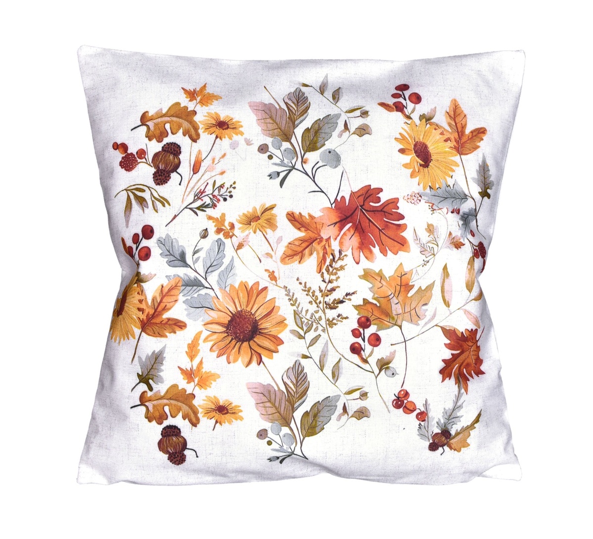 Forbyt Povlak na  polštářek Podzimní květy