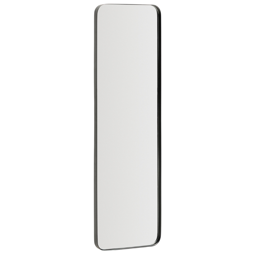 Kave Home Černé kovové závěsné zrcadlo Marco 150