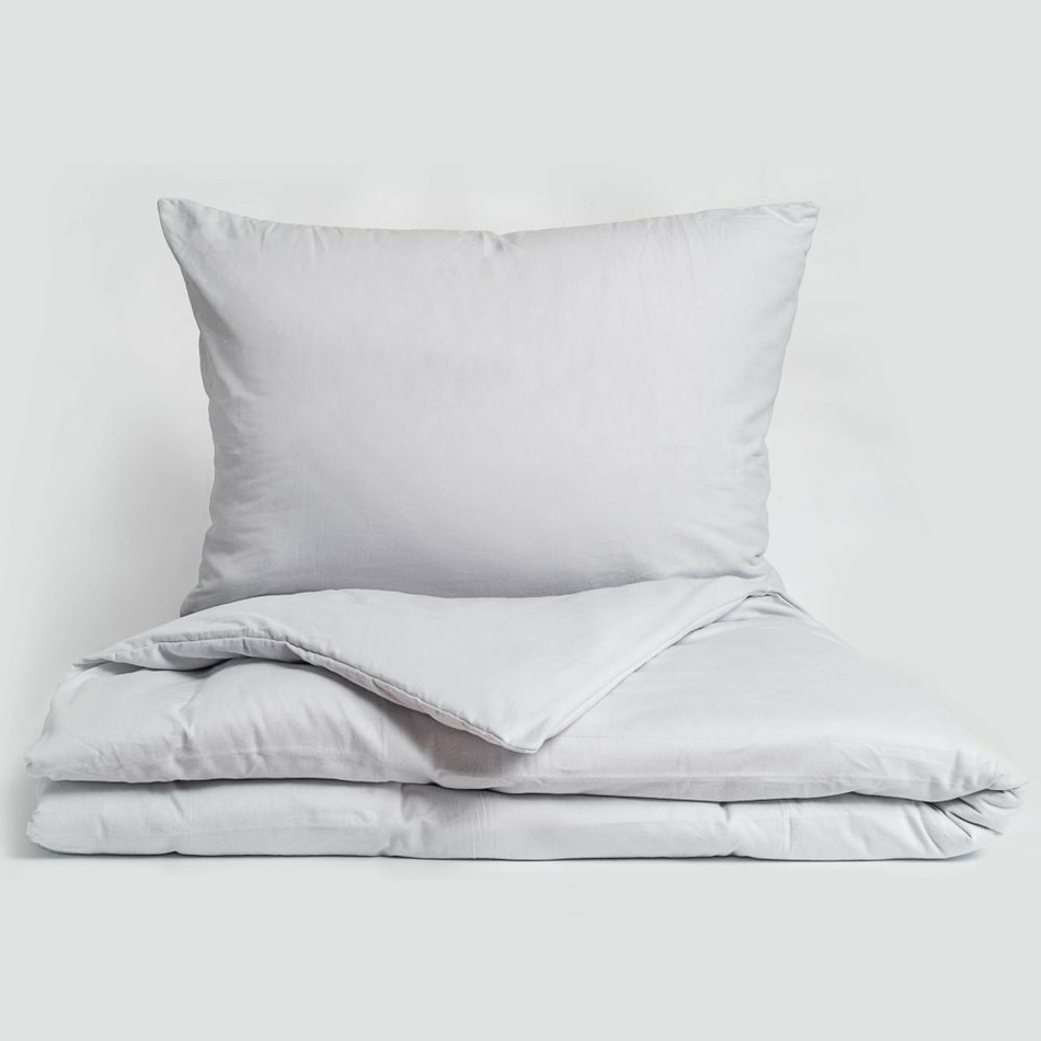 Kvalitex Flanelové povlečení světle šedá