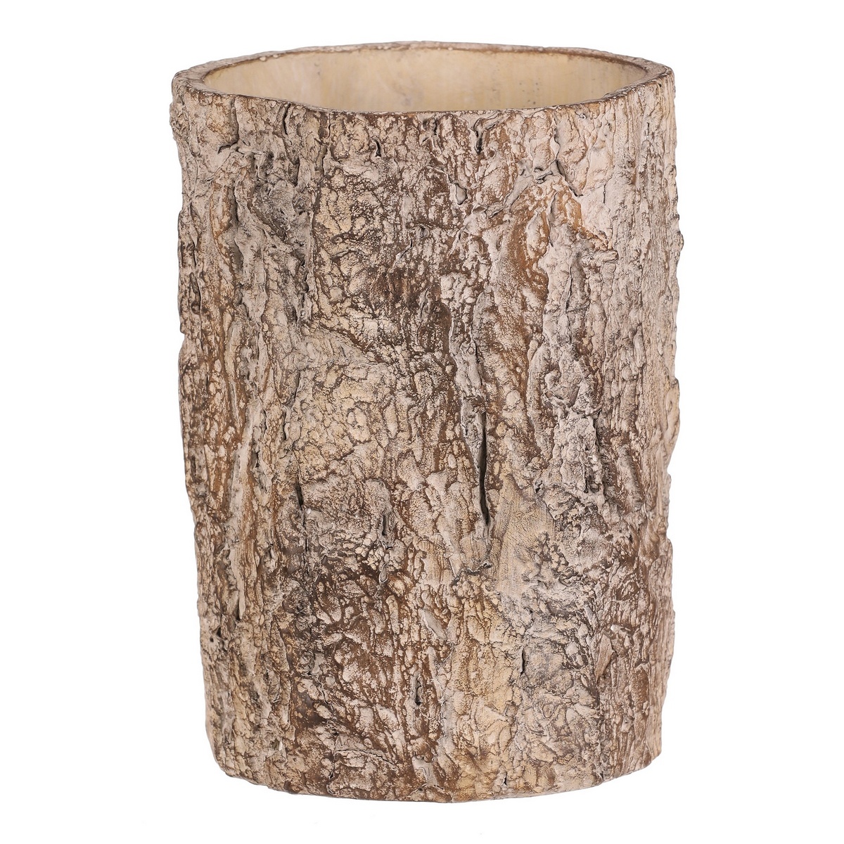 Obal na květiny imitace dřevěné kůry