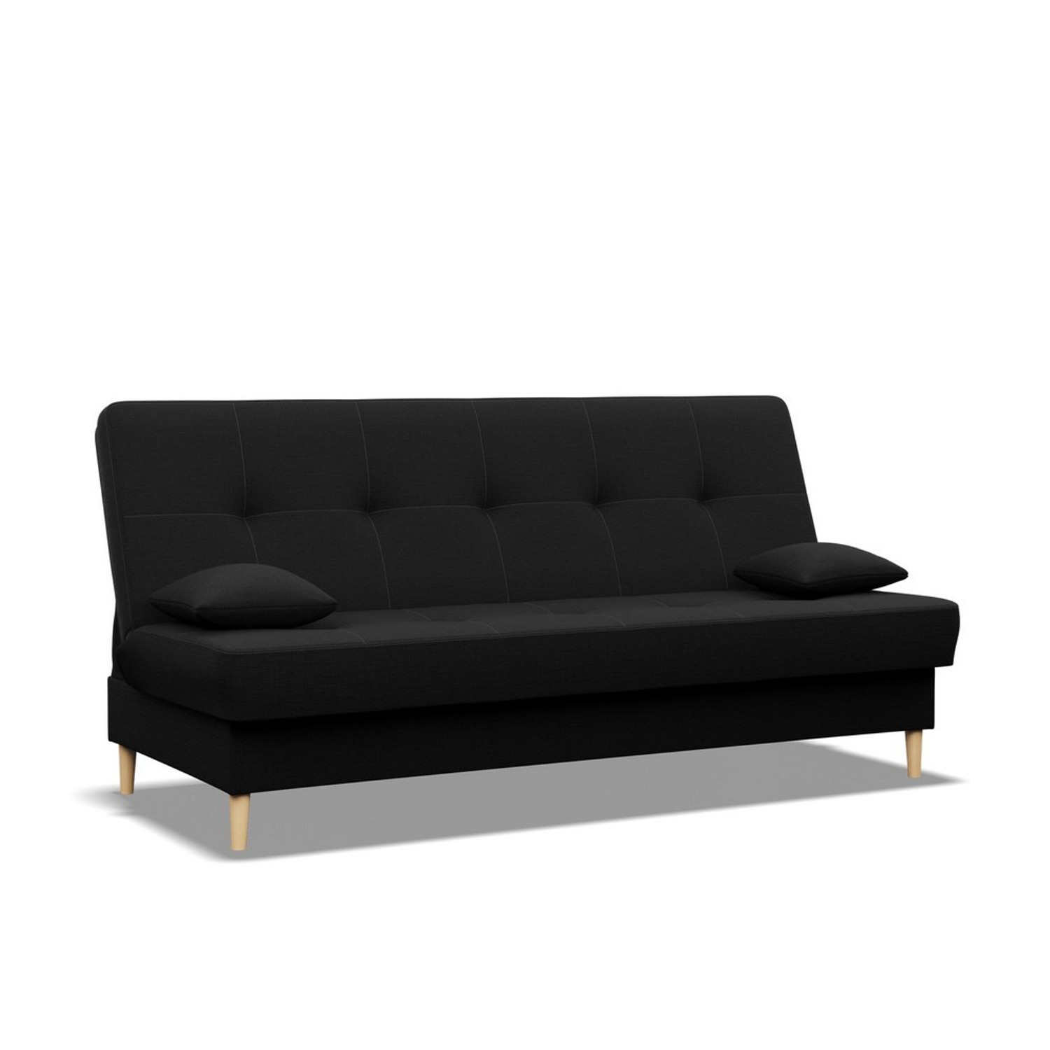 Rozkládací pohovka AVENTO Černá