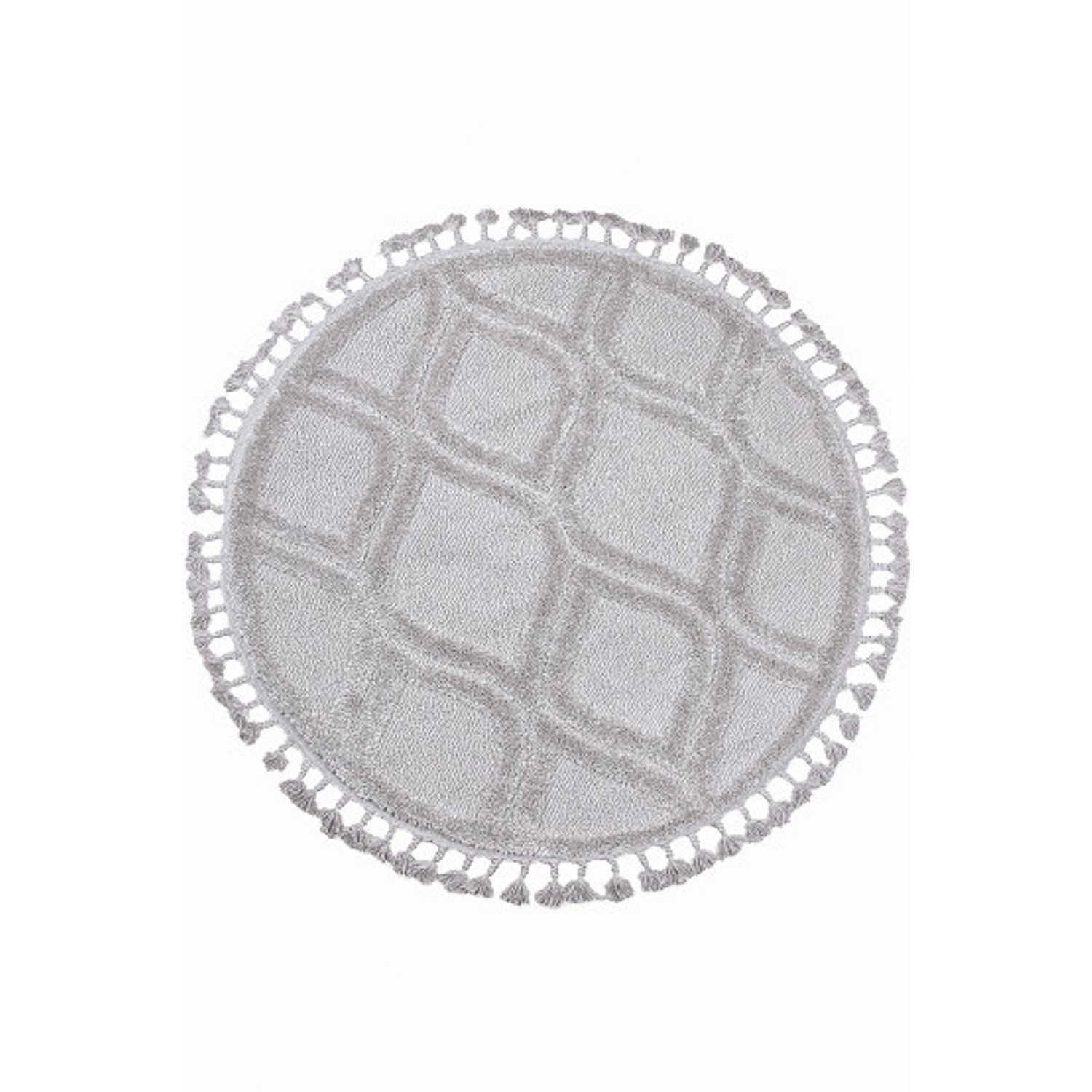 Koberec BERBER 7063 šedá - 160x160 cm