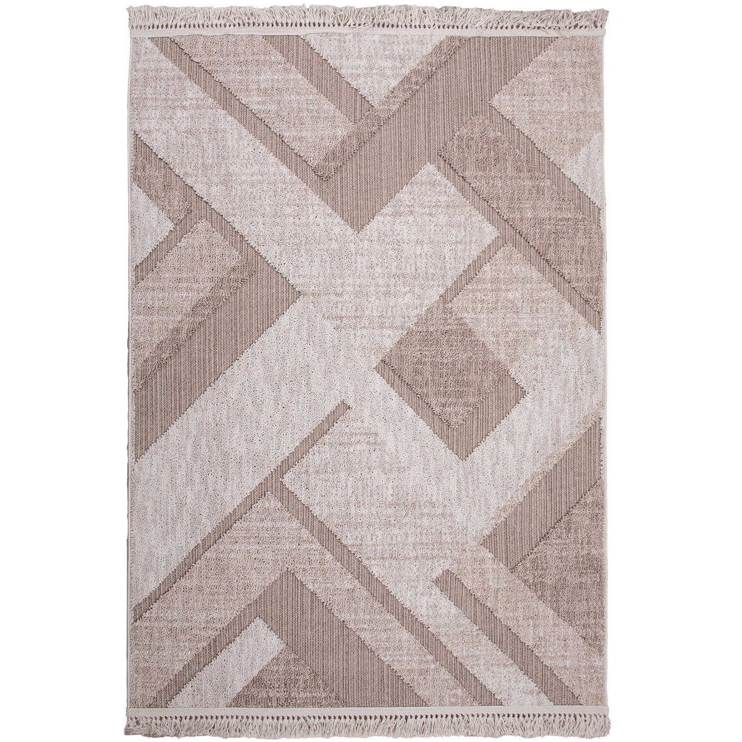 Koberec BENITA 095A béžová-krémová - 80x150 cm