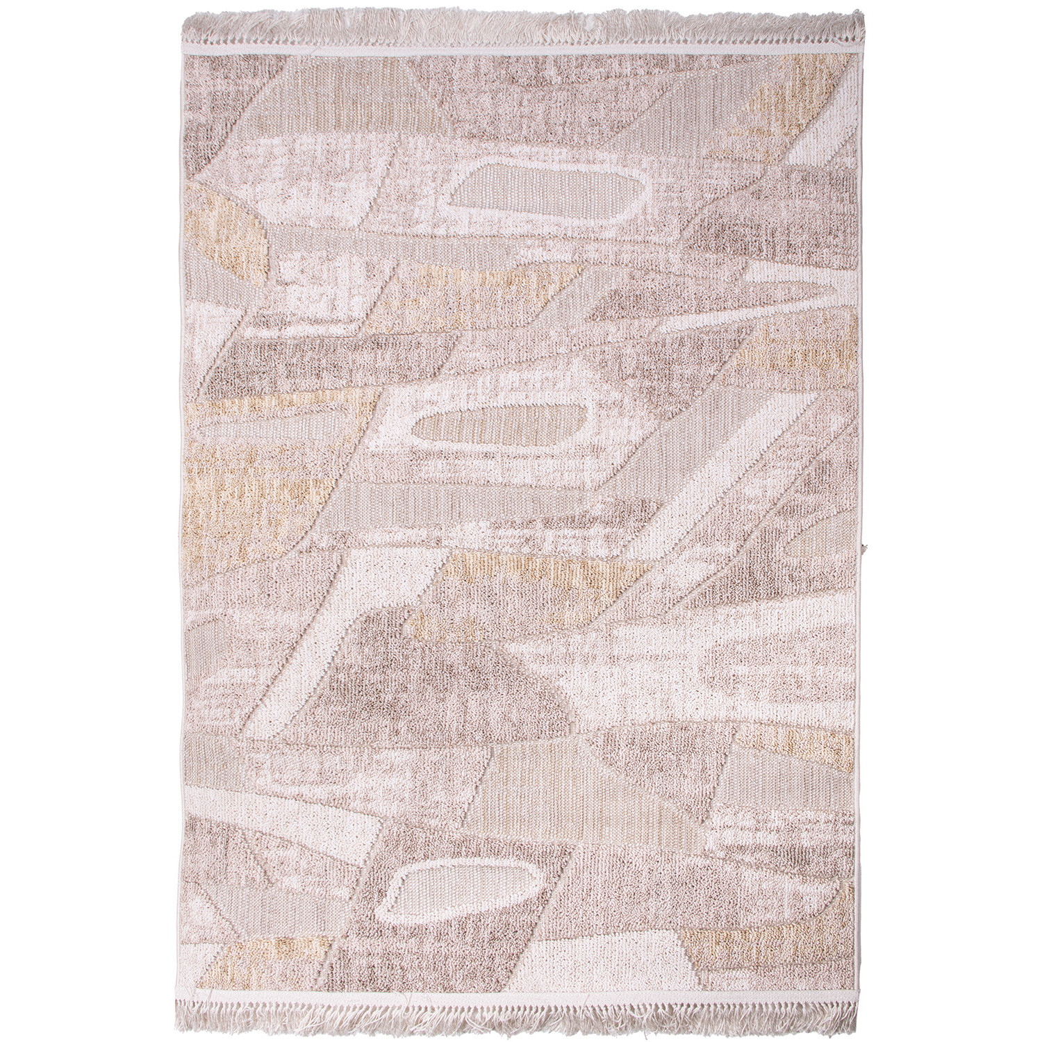 Koberec BENITA 519 žlutá-krémová - 80x150 cm