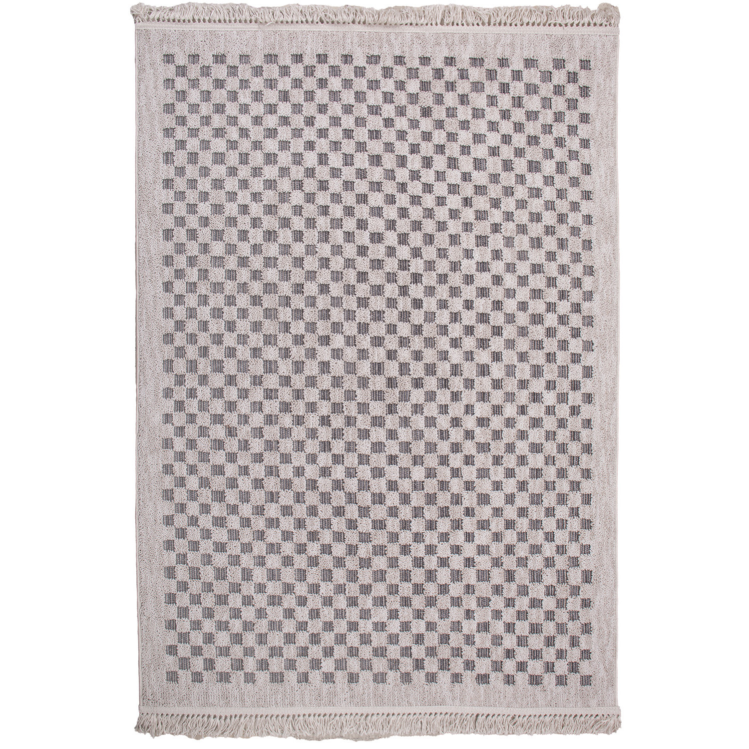 Koberec BENITA 952A modrá-krémová - 133x190 cm