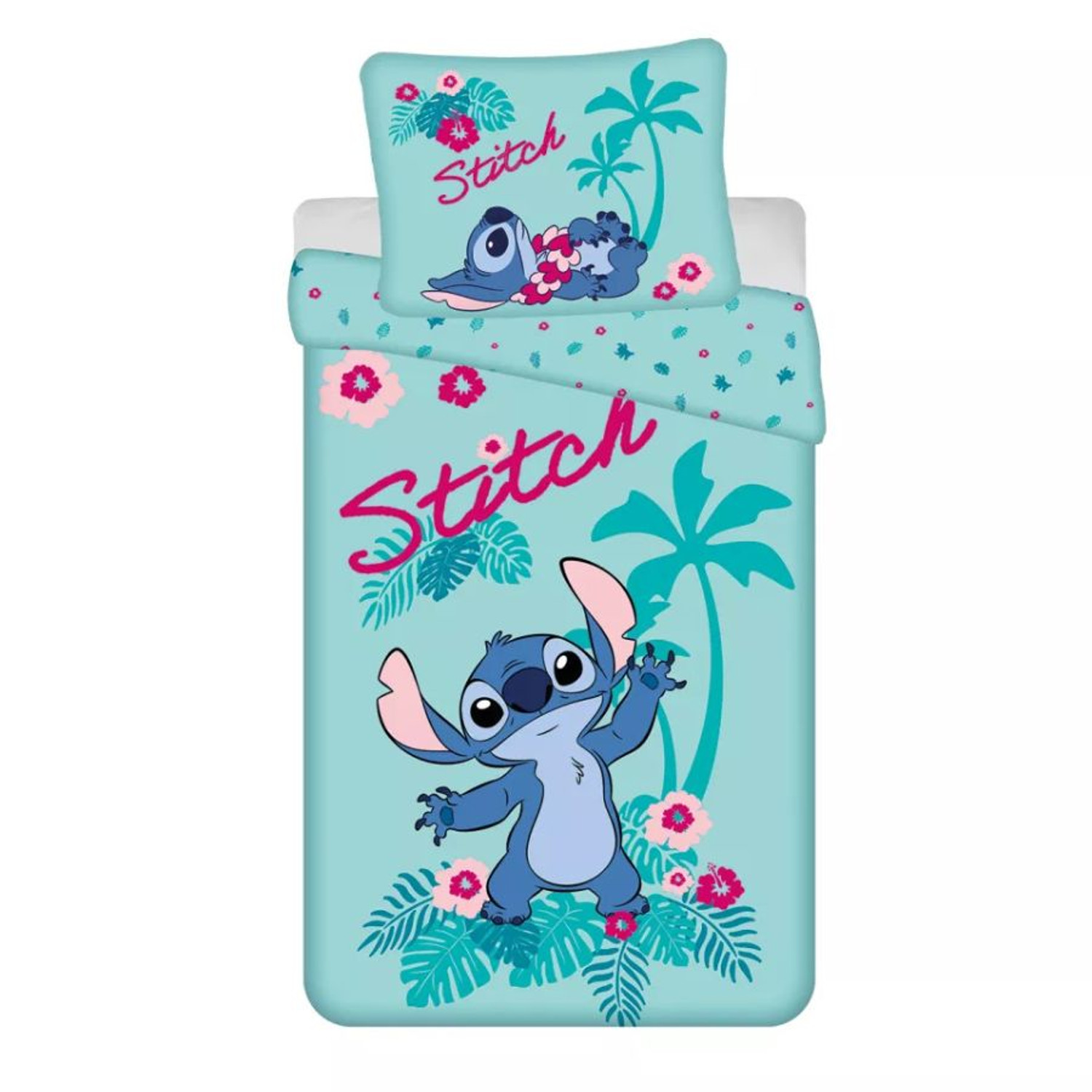 Dětské bavlněné povlečení LILO A STITCH JF 24 140x200 cm