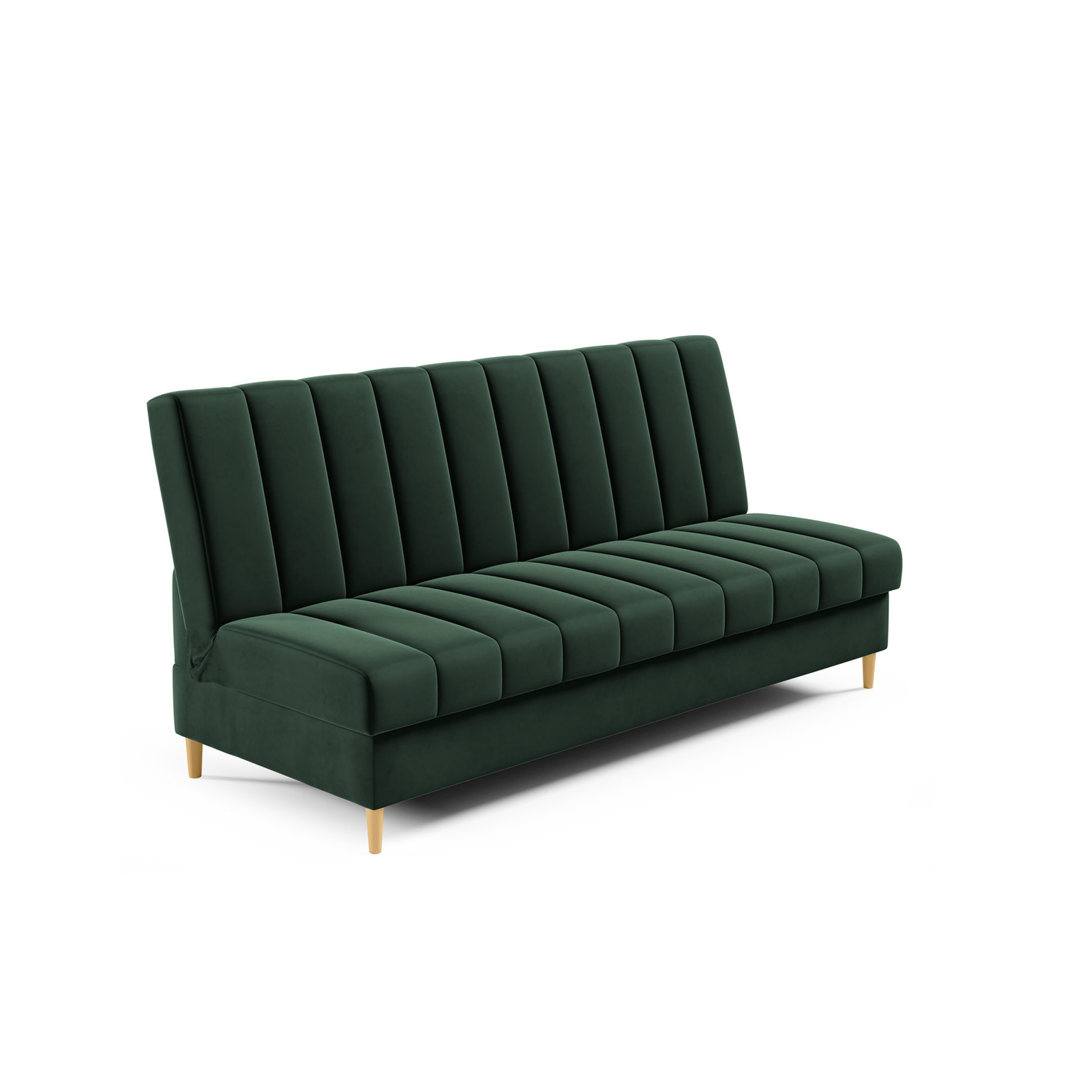 Rozkládací pohovka 180 WAY Tmavě zelená