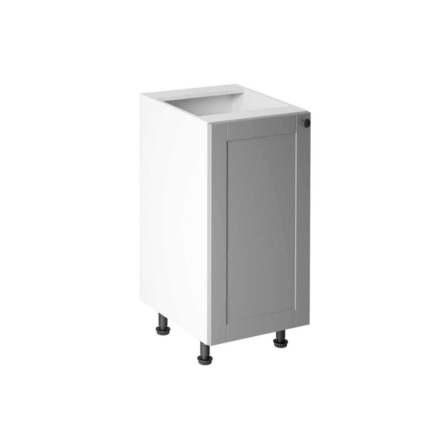 Kuchyňská skříňka LINEA D40 Bílá-šedá