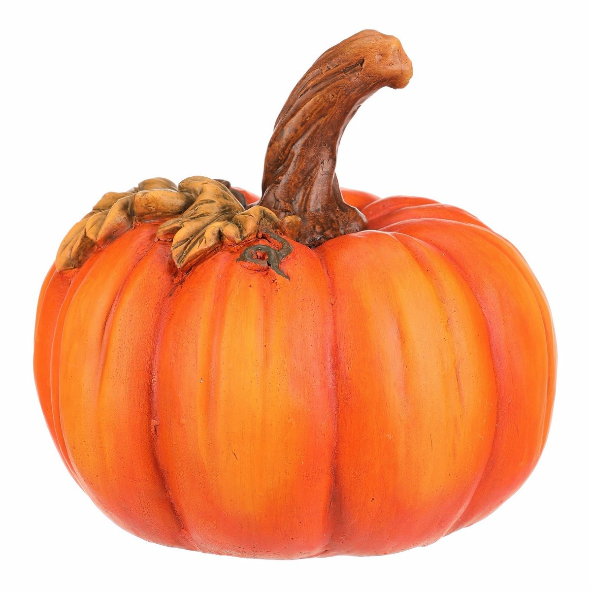 Podzimní dekorace Dýně s lístky