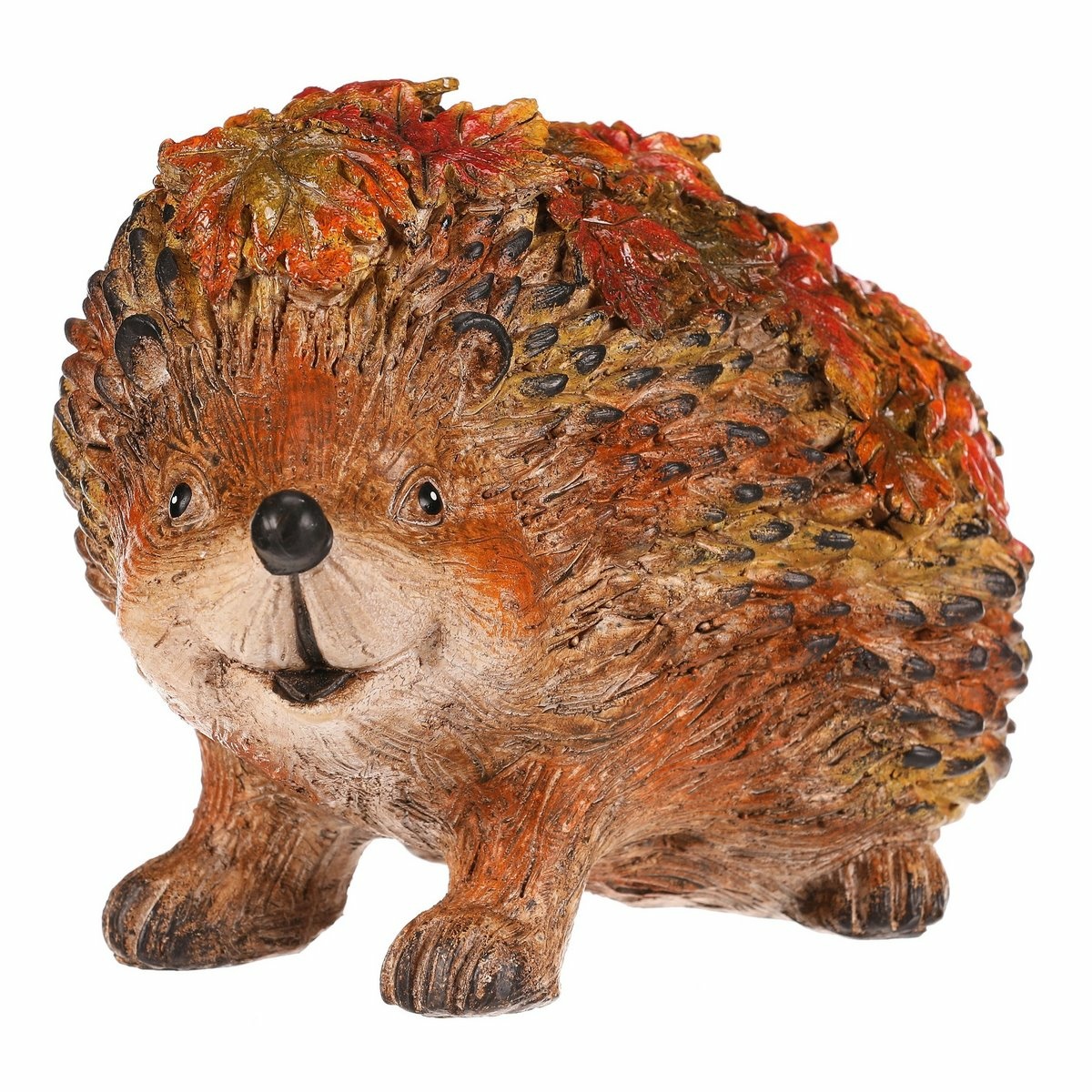 Podzimní dekorace Ježek s lístky