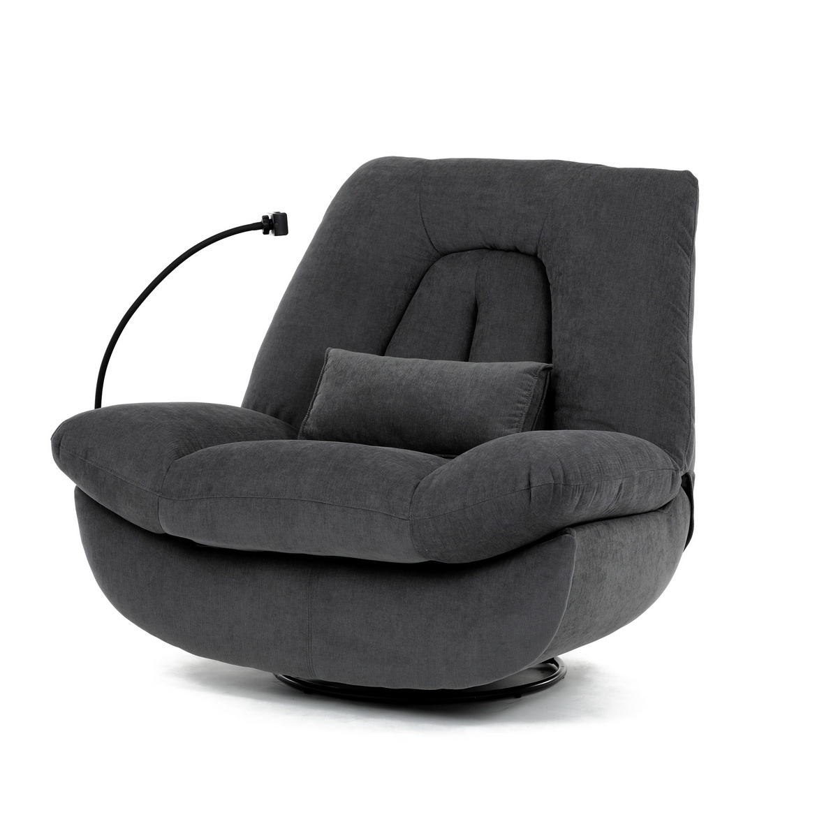 Polohovací elektrické křeslo se zabudovaným ovládáním