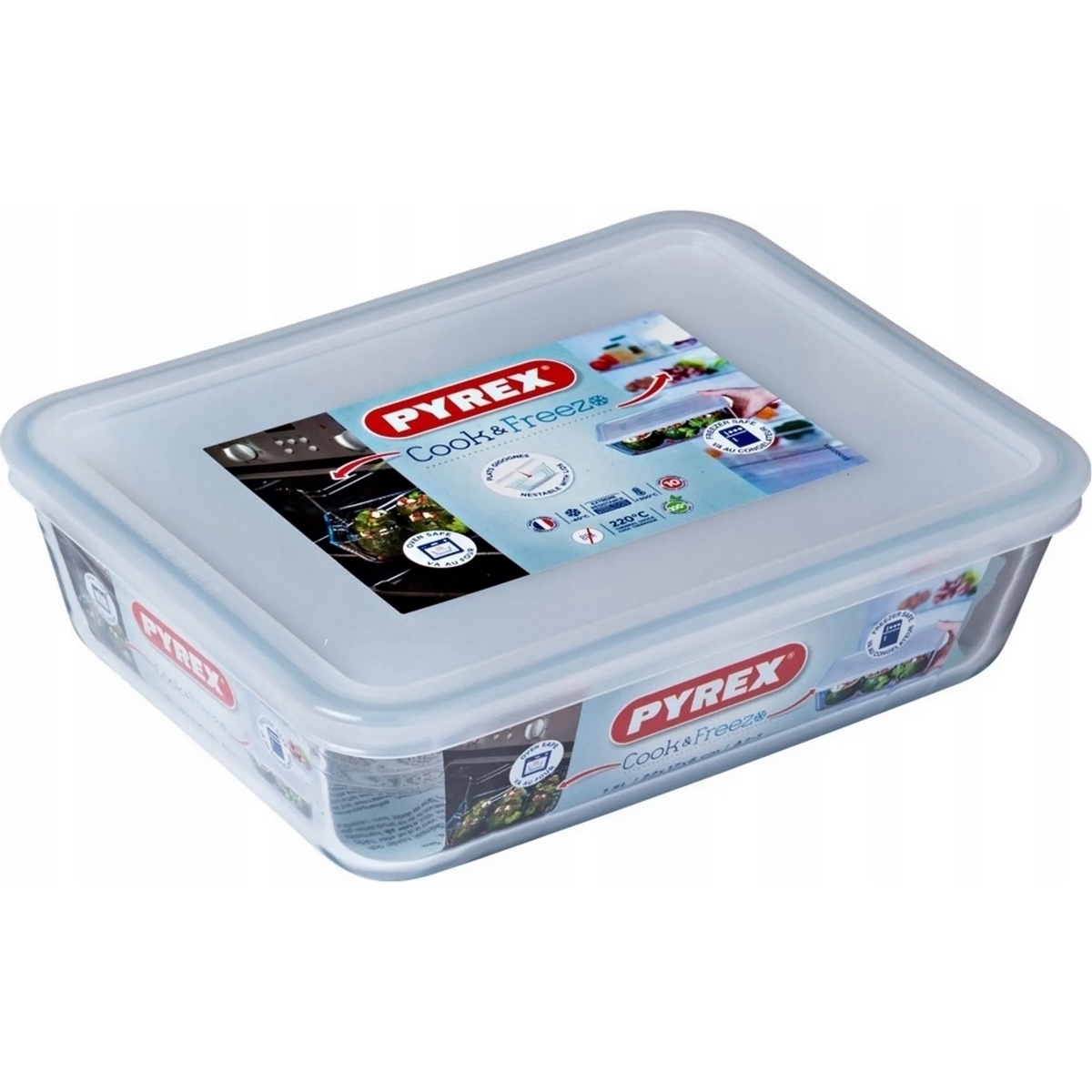 Pyrex Dóza skleněná Cook & Freeze 1