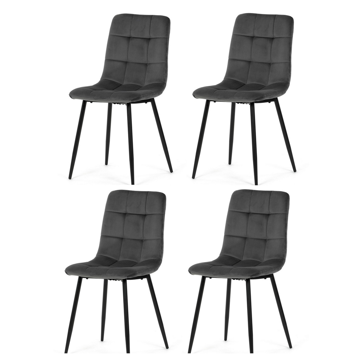 Sada jídelních židlí CT-281 GREY4