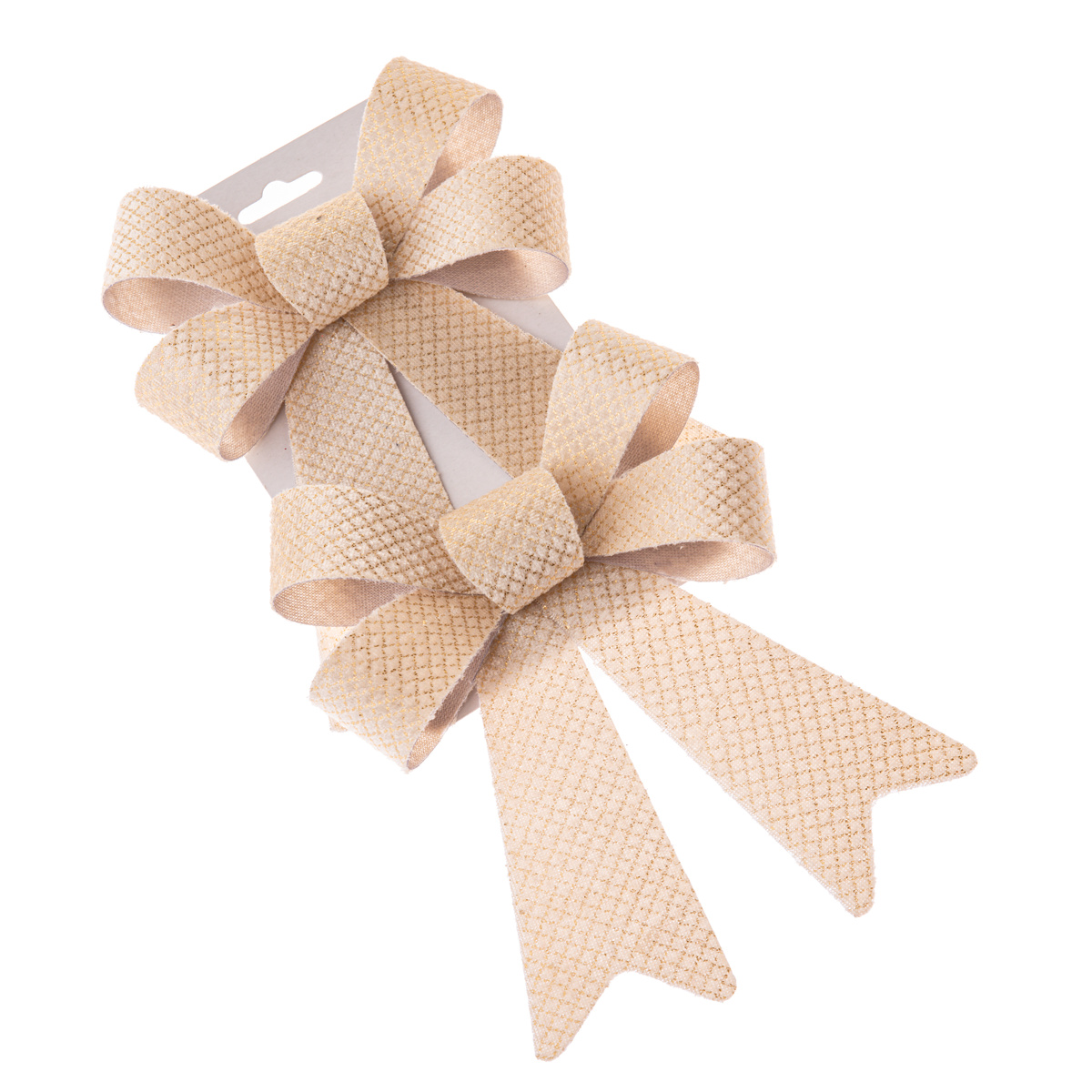 Sada vánočních mašlí 14 x 20 cm