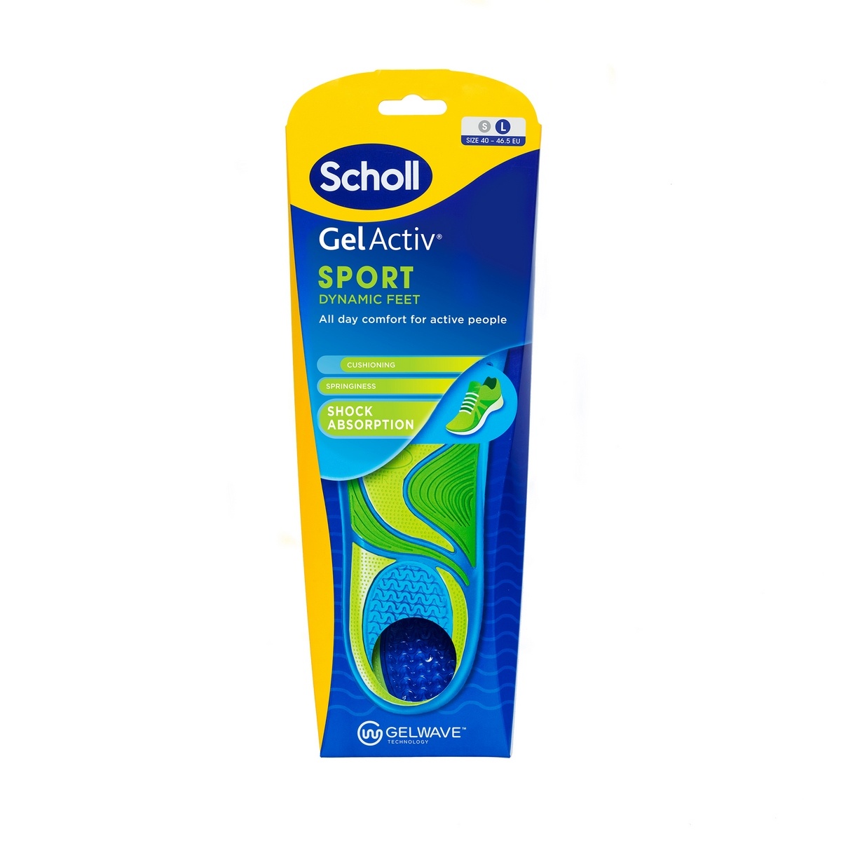 Scholl Pánské vložky do bot na sport GelActiv
