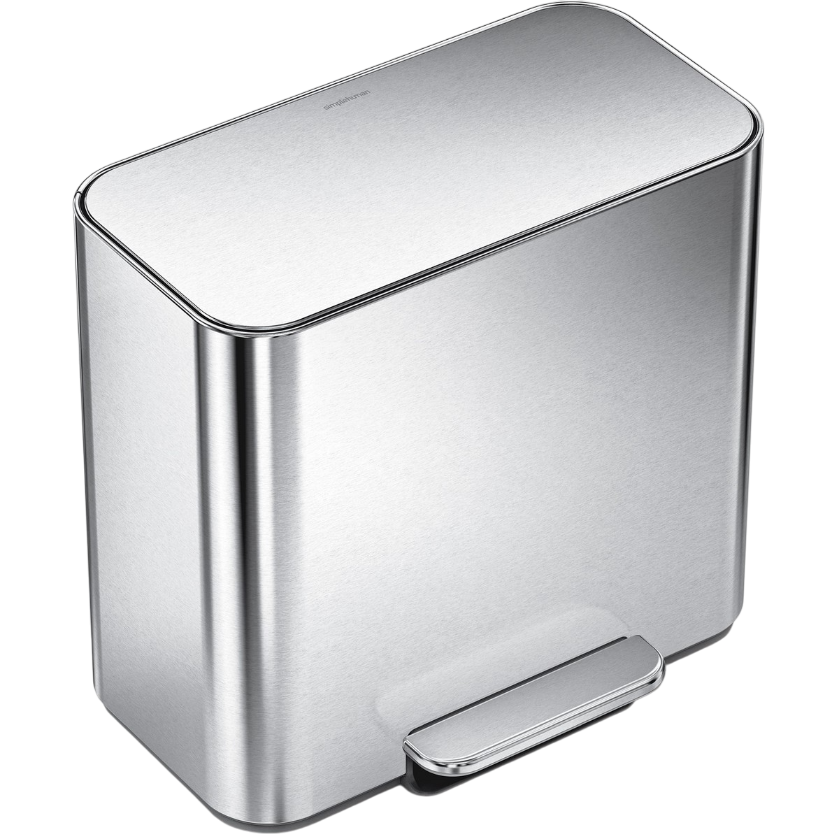 Simplehuman Mini pedálový odpadkový koš na tříděný odpad 15 l