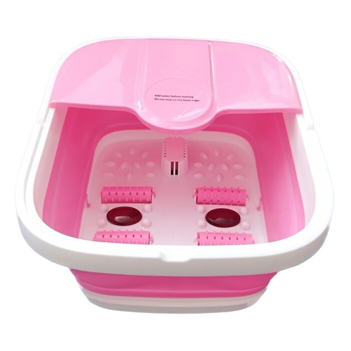 Skládací masážní vanička na nohy s ohřevem