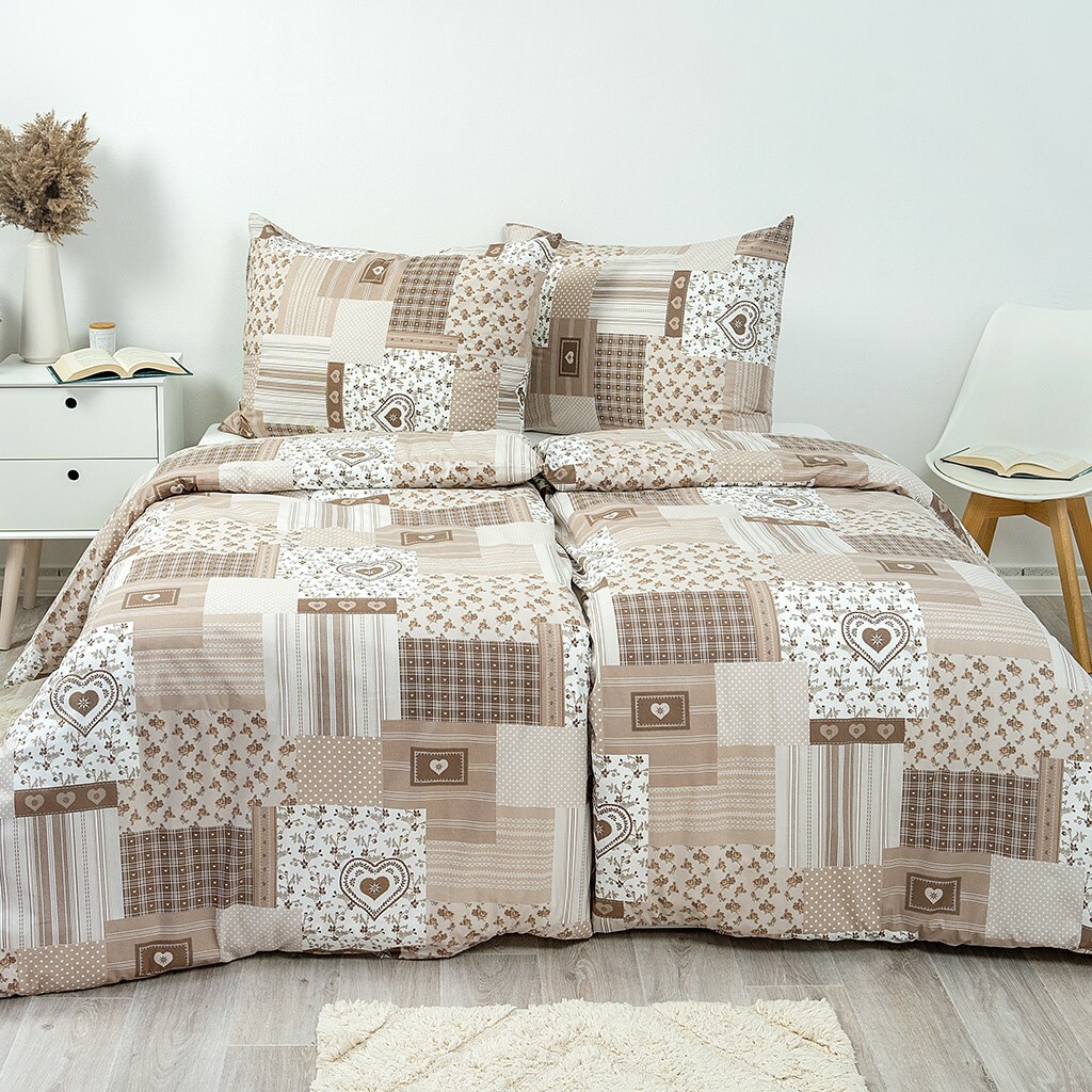 Stanex Bavlněné povlečení Pečvork béžová