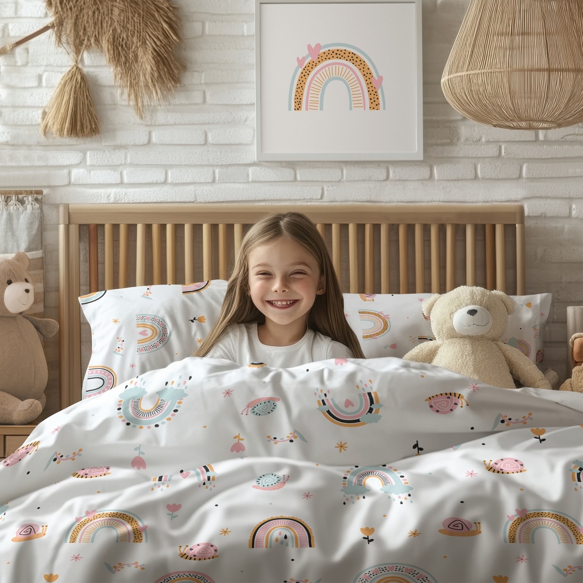 Stanex Krepové povlečení Duha