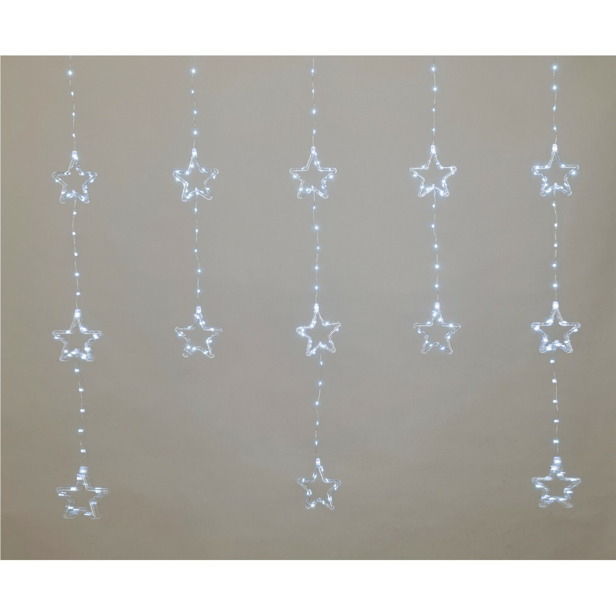 Světelný venkovní závěs Stars