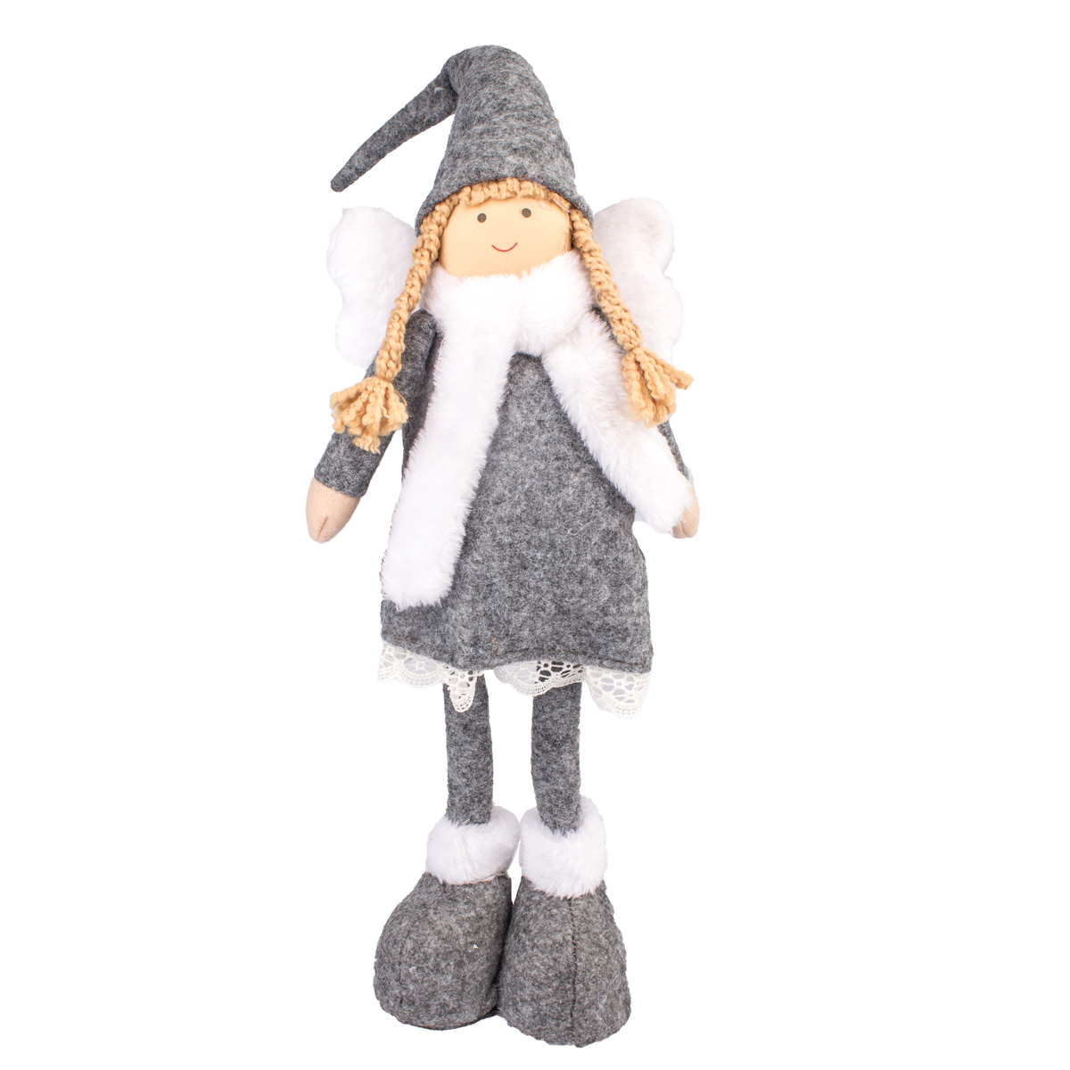 Textilní vánoční anděl