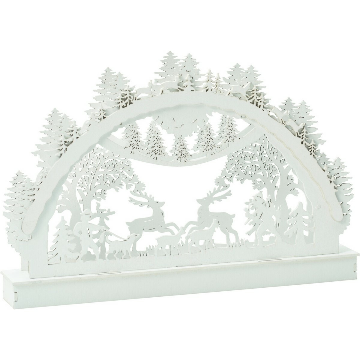 Vánoční LED dekorace Zimní les