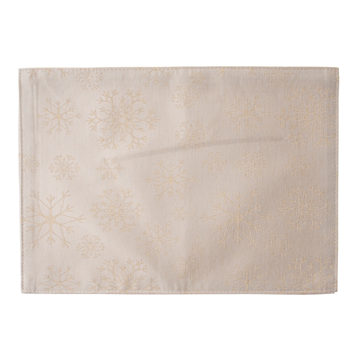 Vánoční Prostírání voděodolné Vločky zlatá