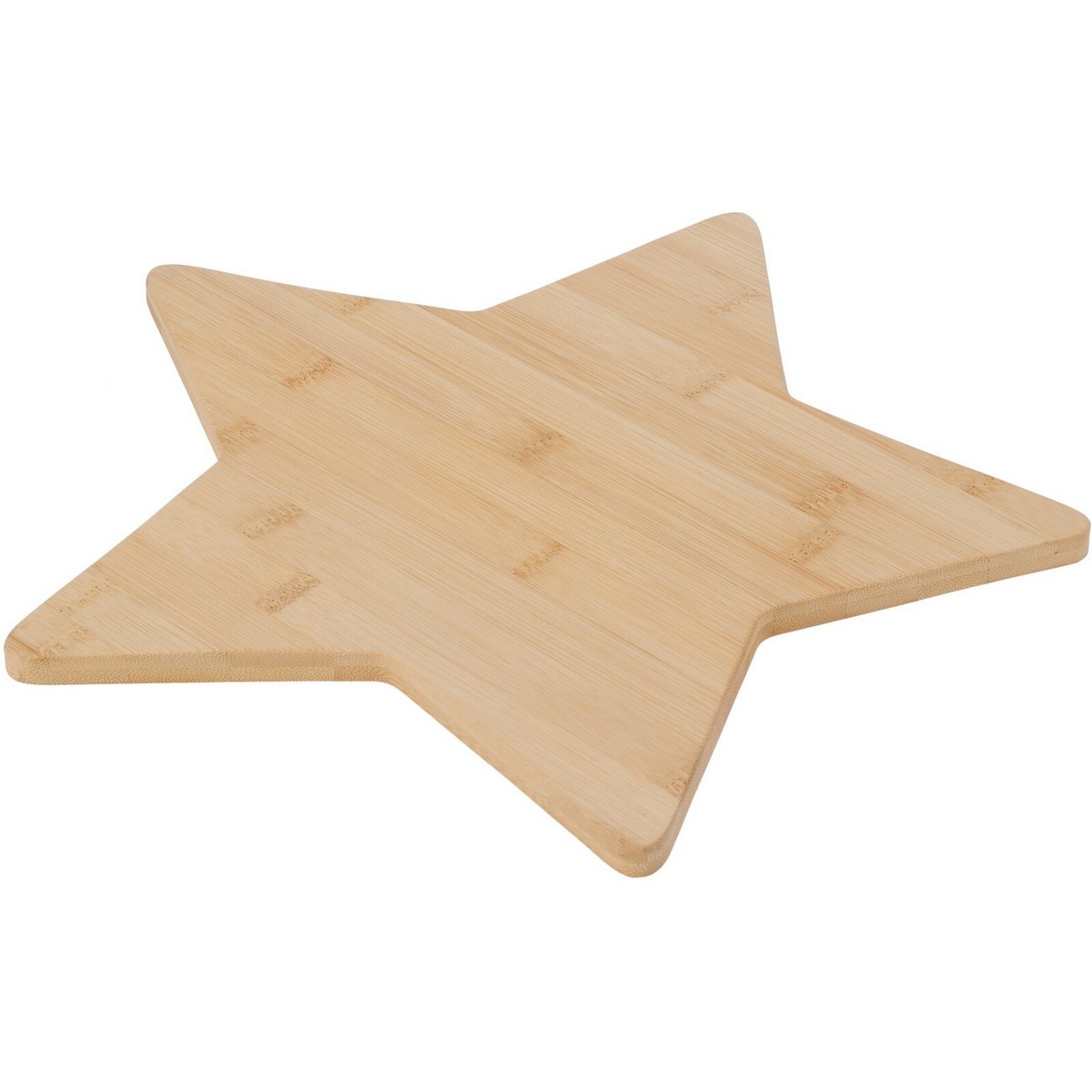 Vánoční servírovací prkénko z bambusu Hvězda