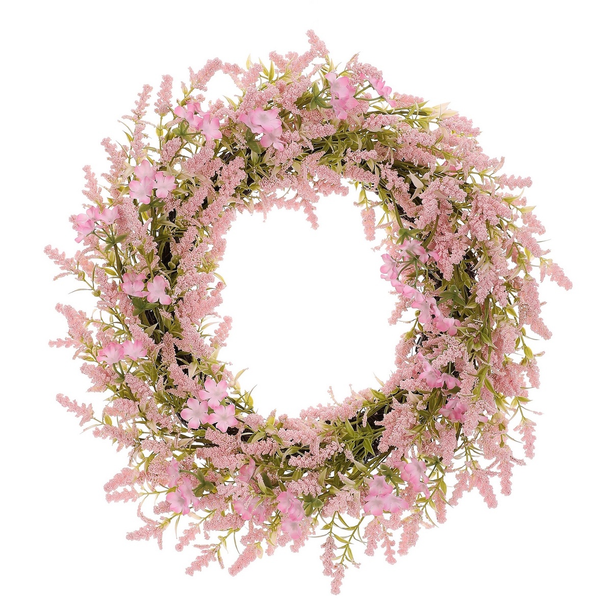 Věnec umělé drobné květiny