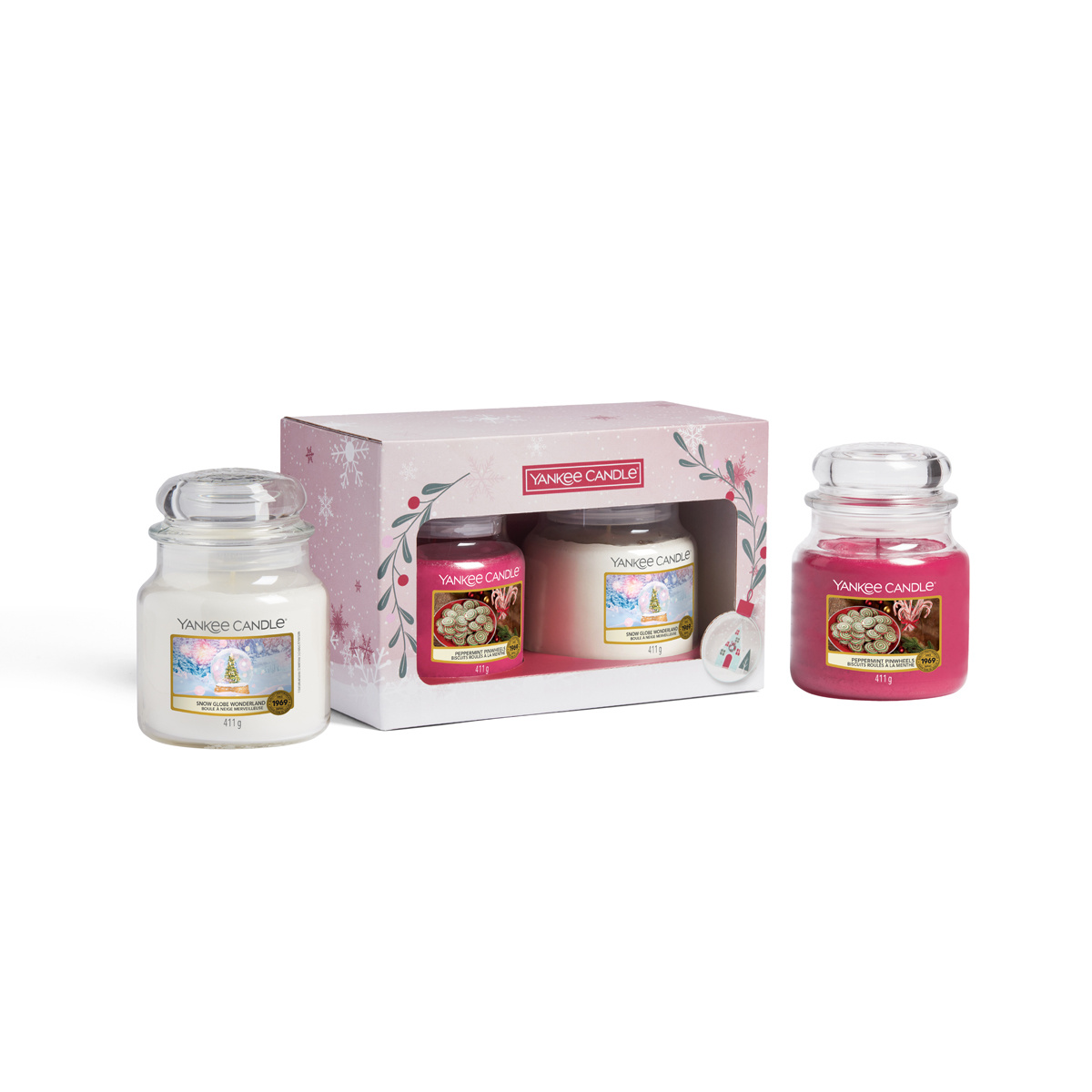 Yankee Candle Vánoční dárková sada 2 středních svíček Classic