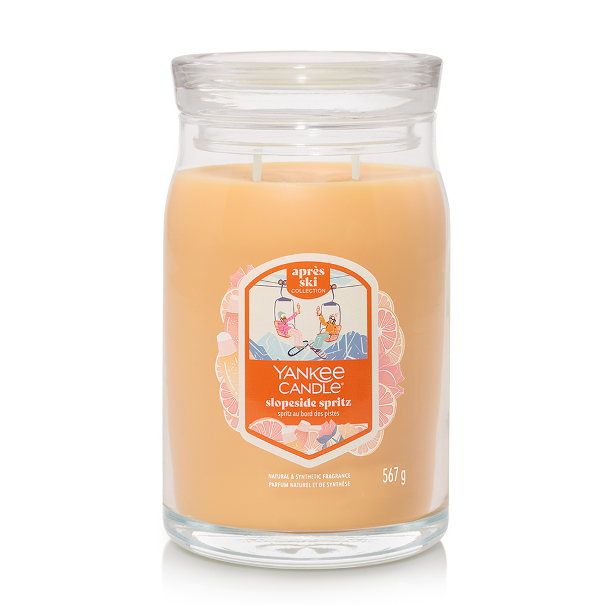Yankee Candle Vonná svíčka velká Signature Slopeside Spritz