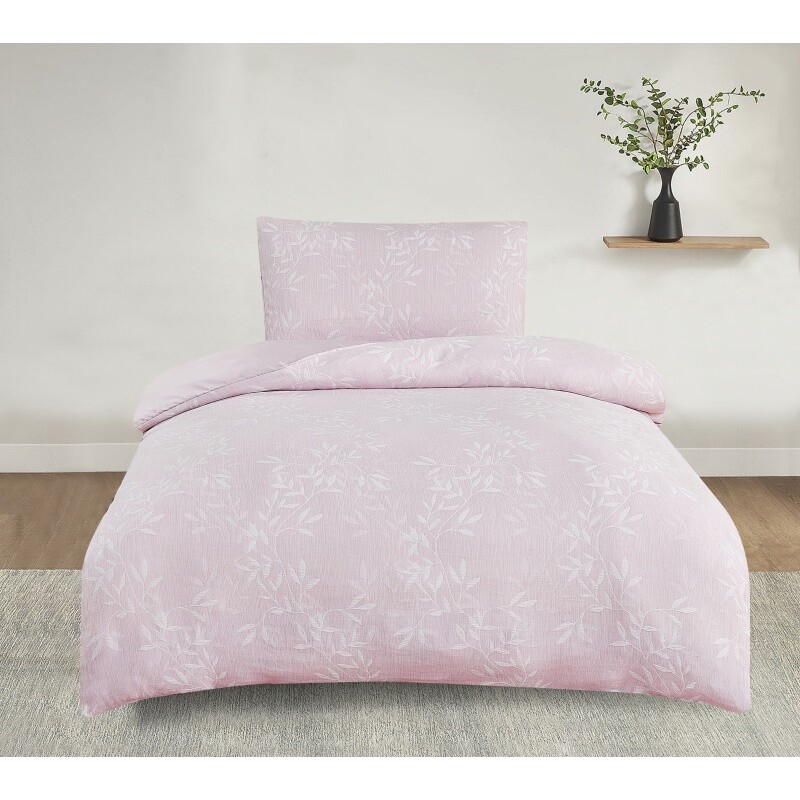 Žakárové povlečení Denver růžová