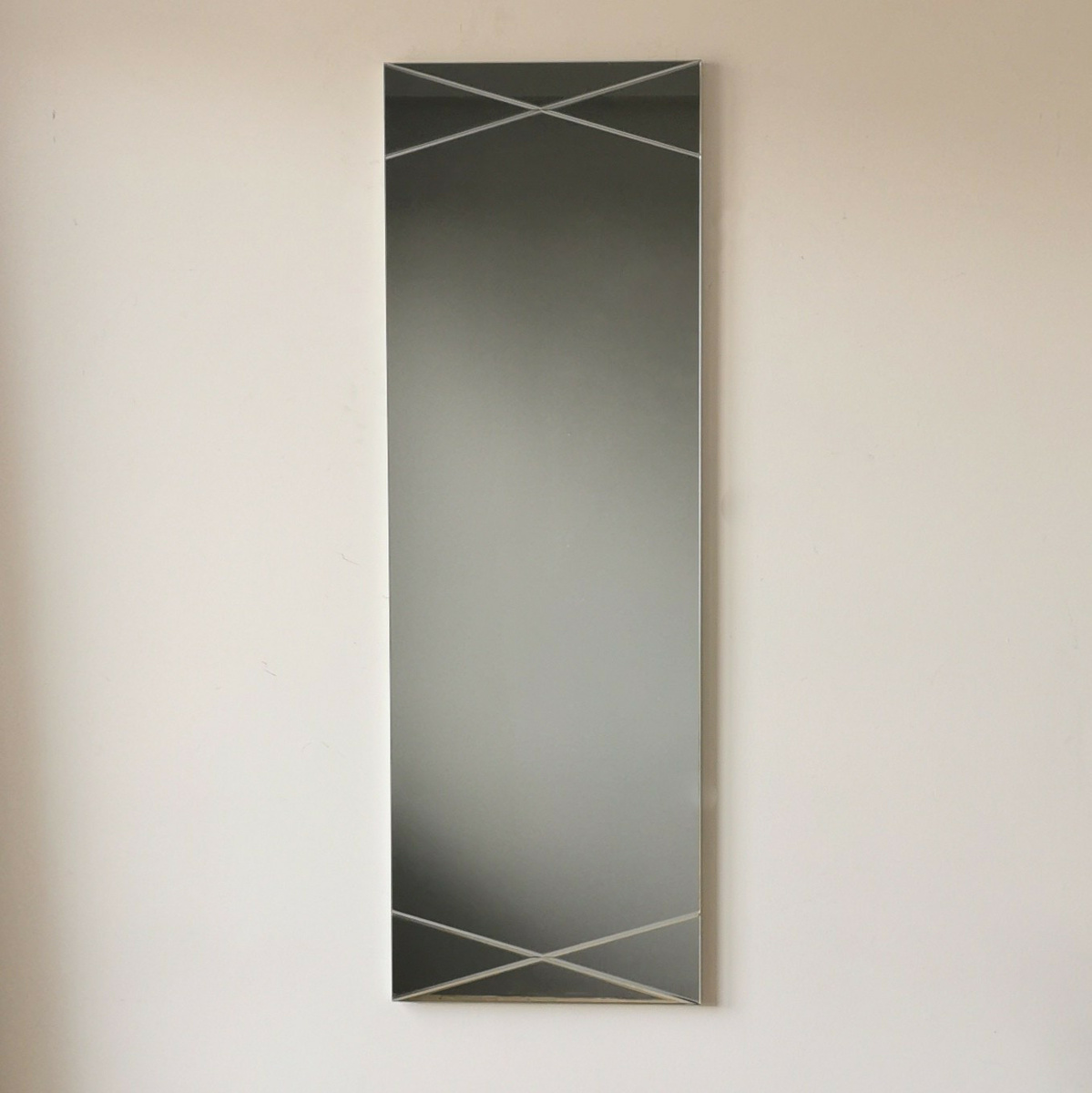 Zrcadlo Silver 35 x 105 cm