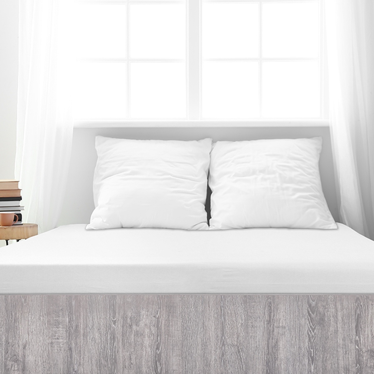 4Home jersey prostěradlo Mako bílá