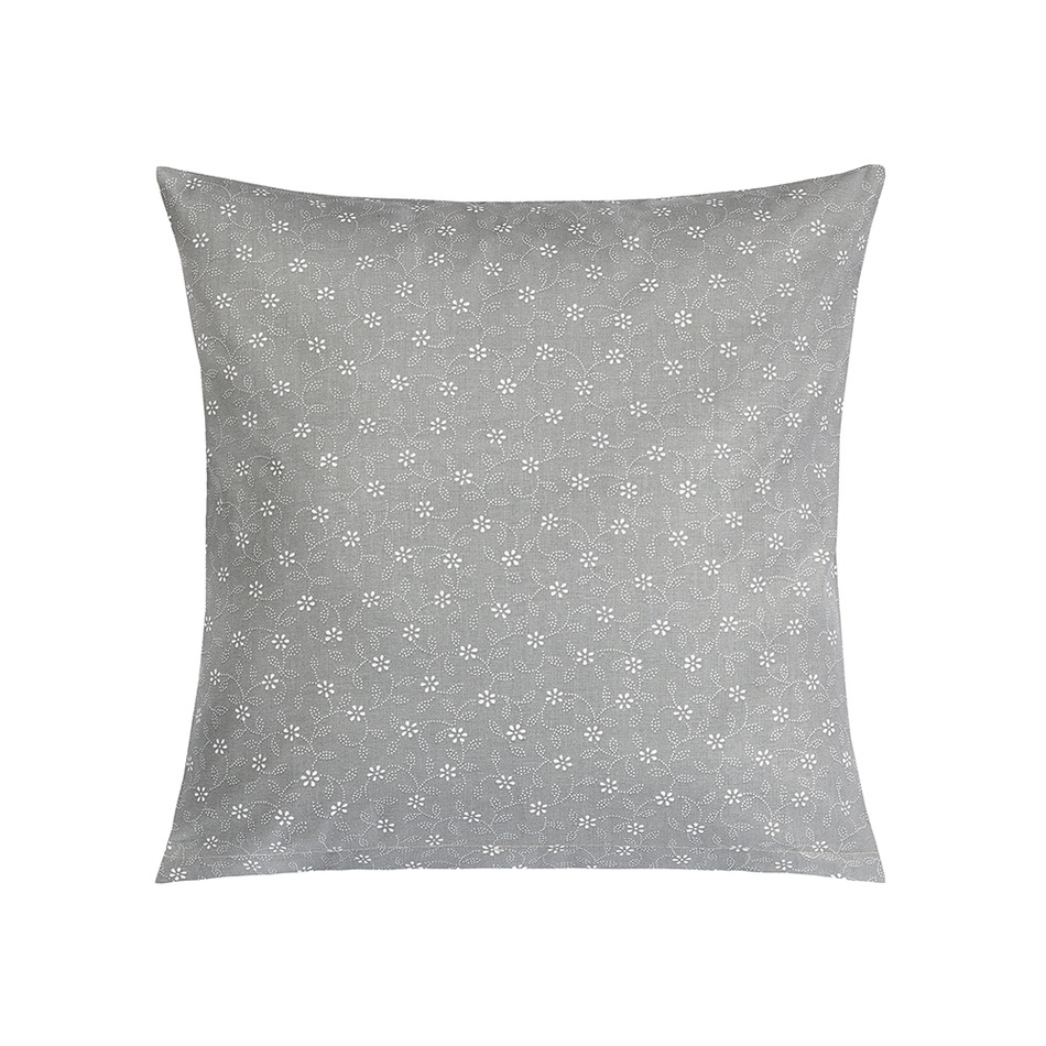 Bellatex Polštářek Adéla Pnoucí kvítek šedá