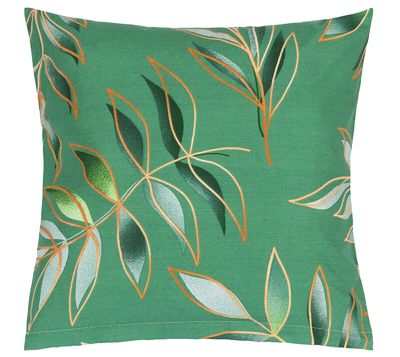 Bellatex Povlak na polštářek List zelená