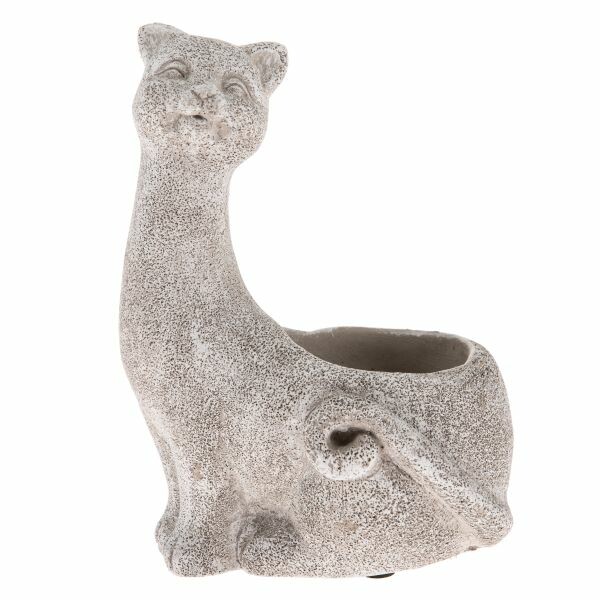 Betonový květináč Kočka