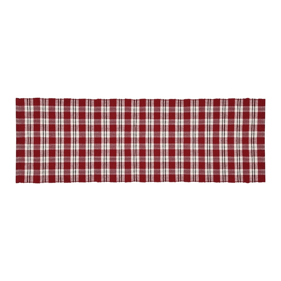 Boma Trading Běhoun Happy check vínová/černá