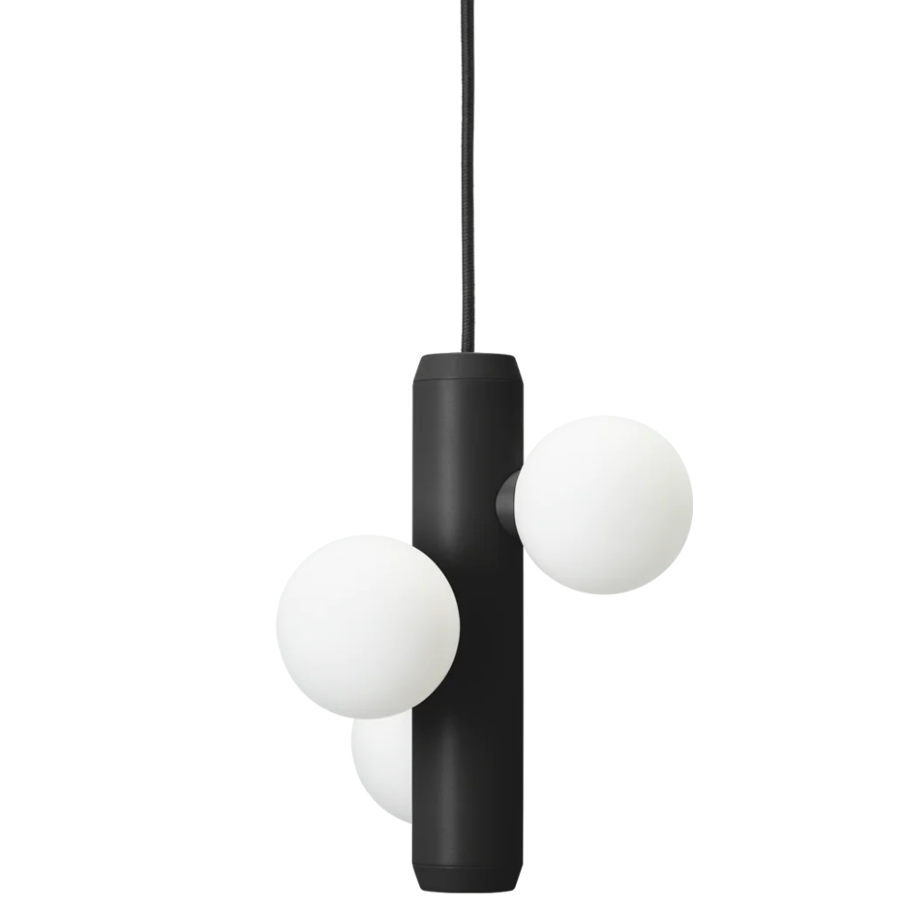 FEST Amsterdam Černé kovové závěsné světlo Kaktee