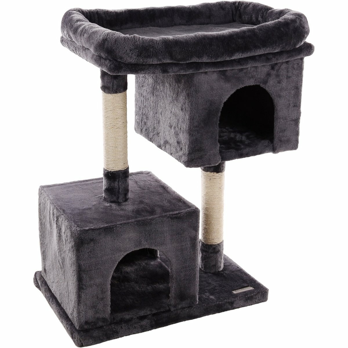 Flamingo Škrabadlo pro kočky KAJAL tm. šedá