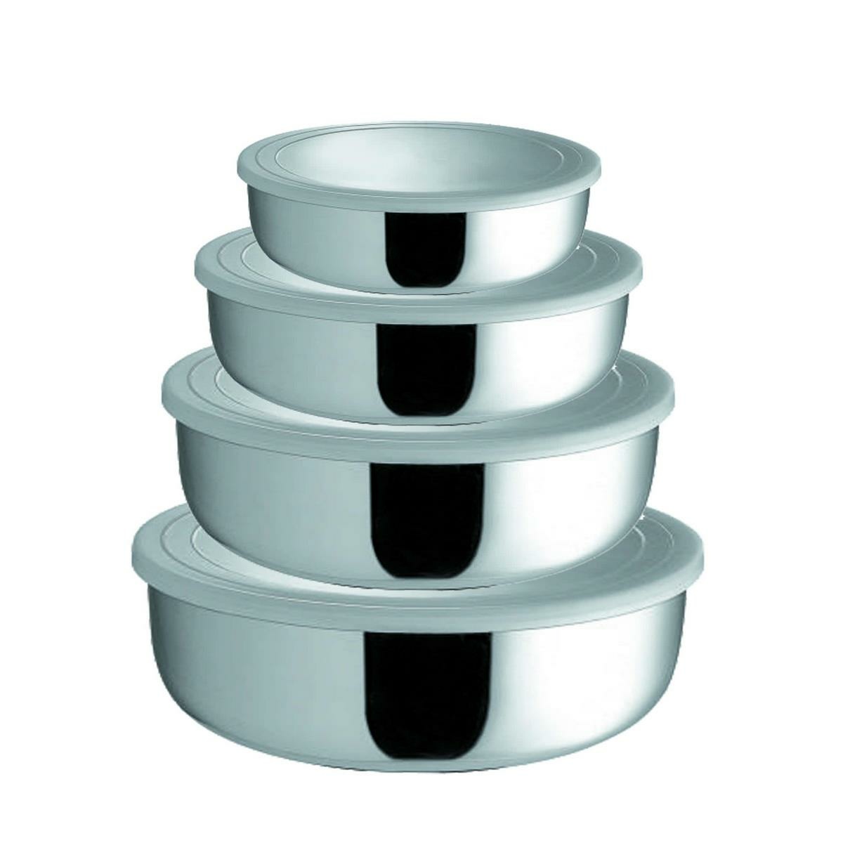 Florina 4dílná sada nerezových mís