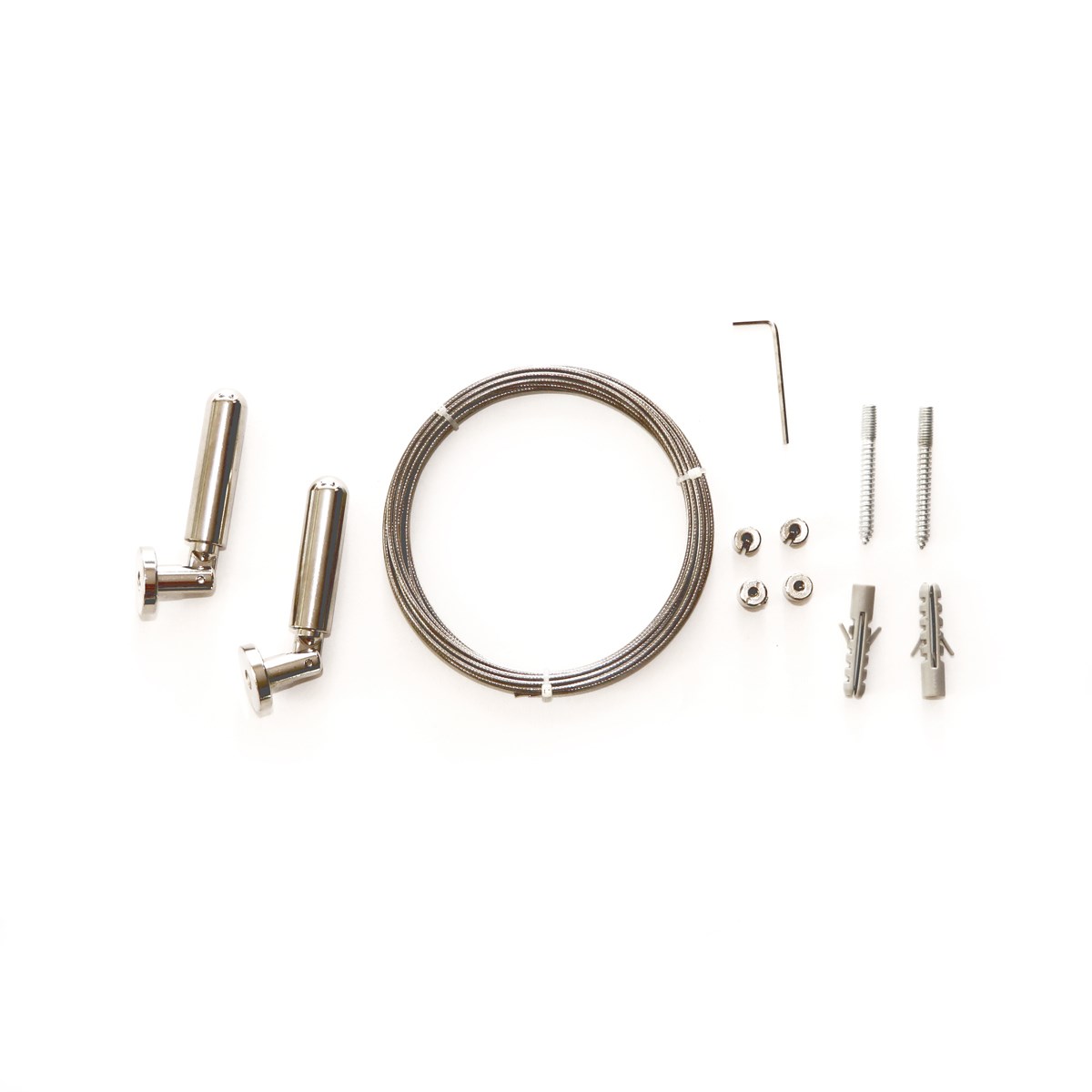 Gardinia Napínací lanková souprava Race stříbrná