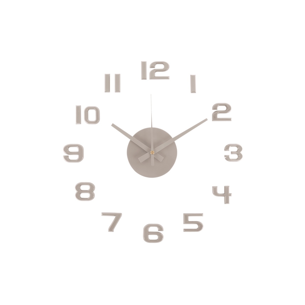 Karlsson  6001WG designové samolepicí hodiny šedá