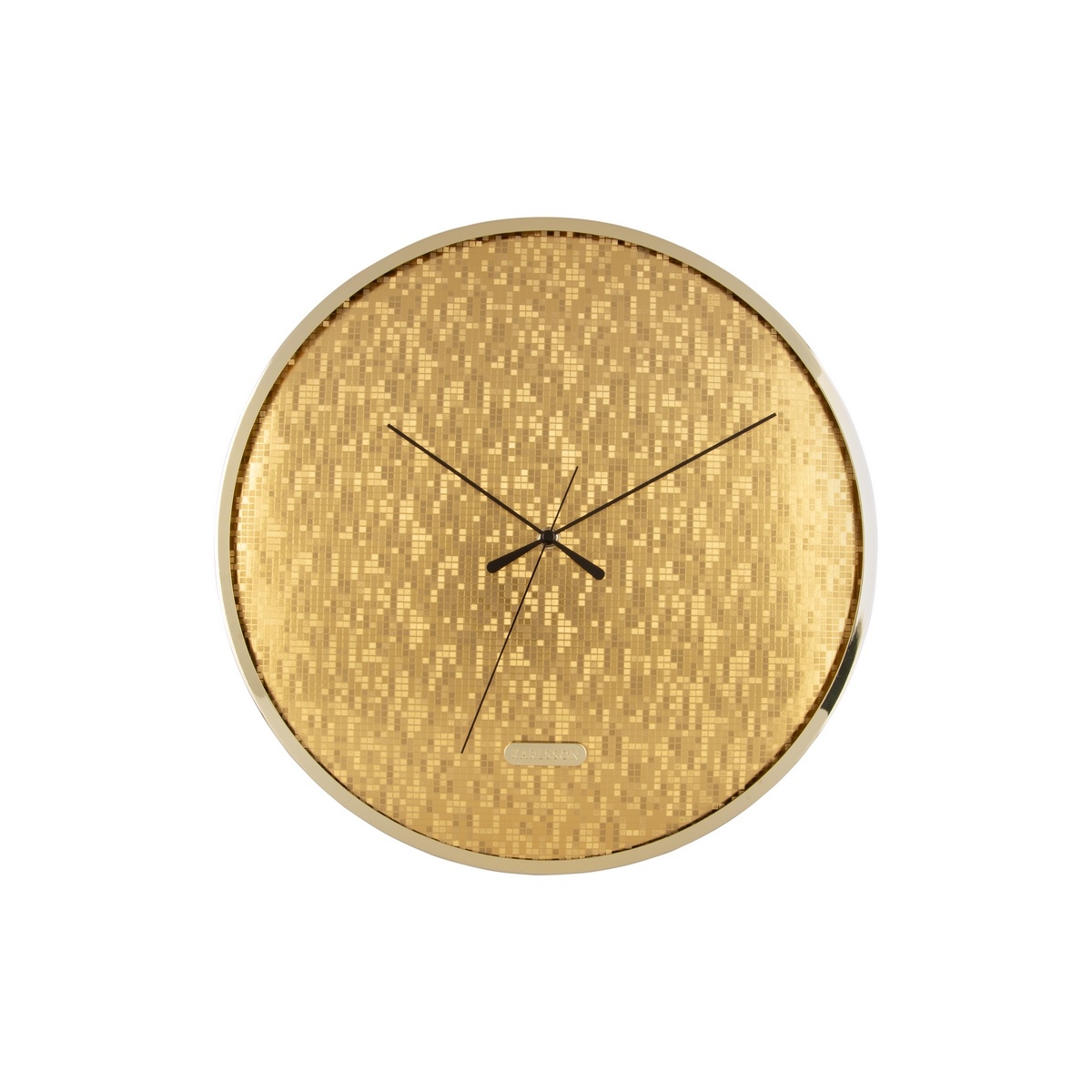 Karlsson 6005GD designové nástěnné hodiny zlatá