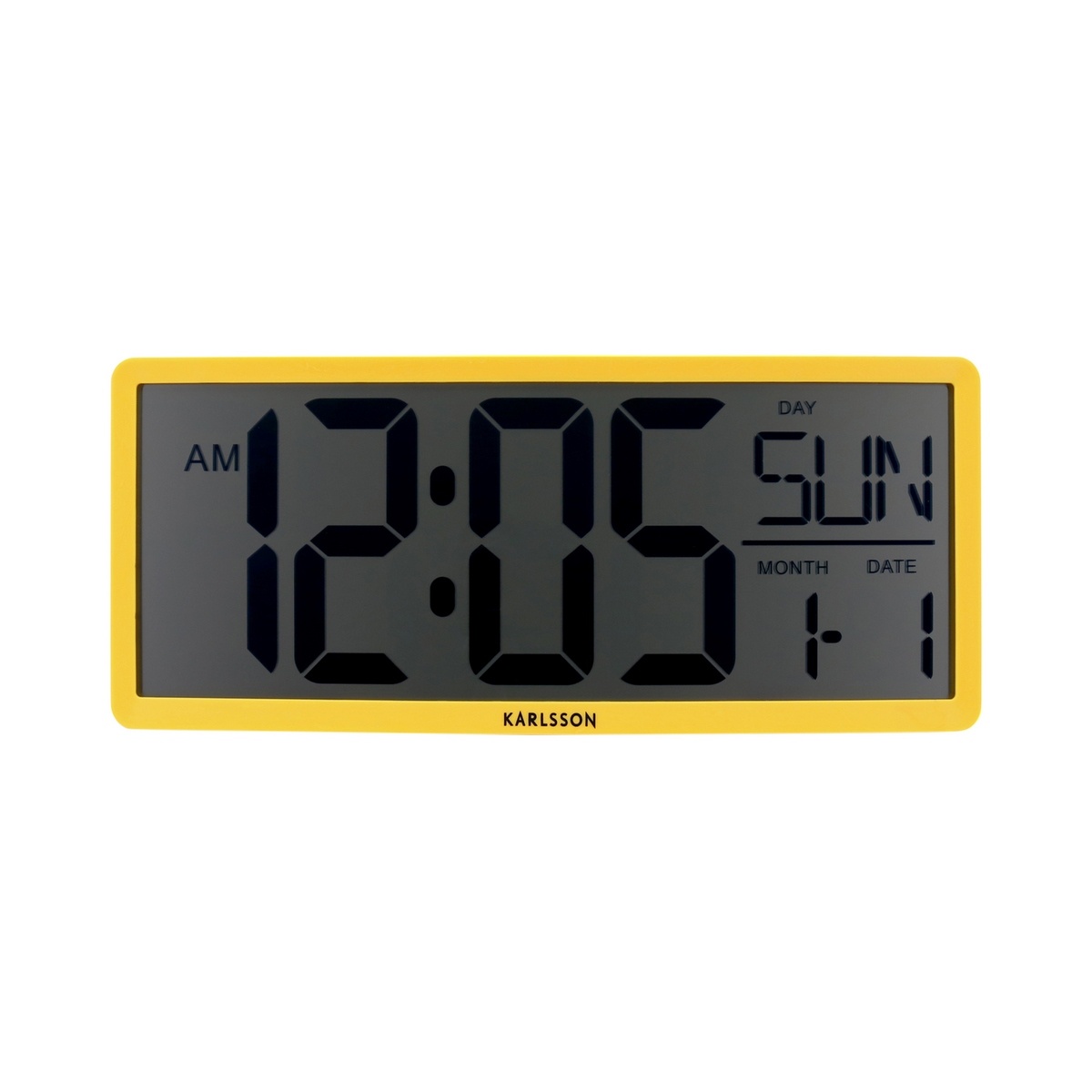 Karlsson 6020YE digitální hodiny žlutá
